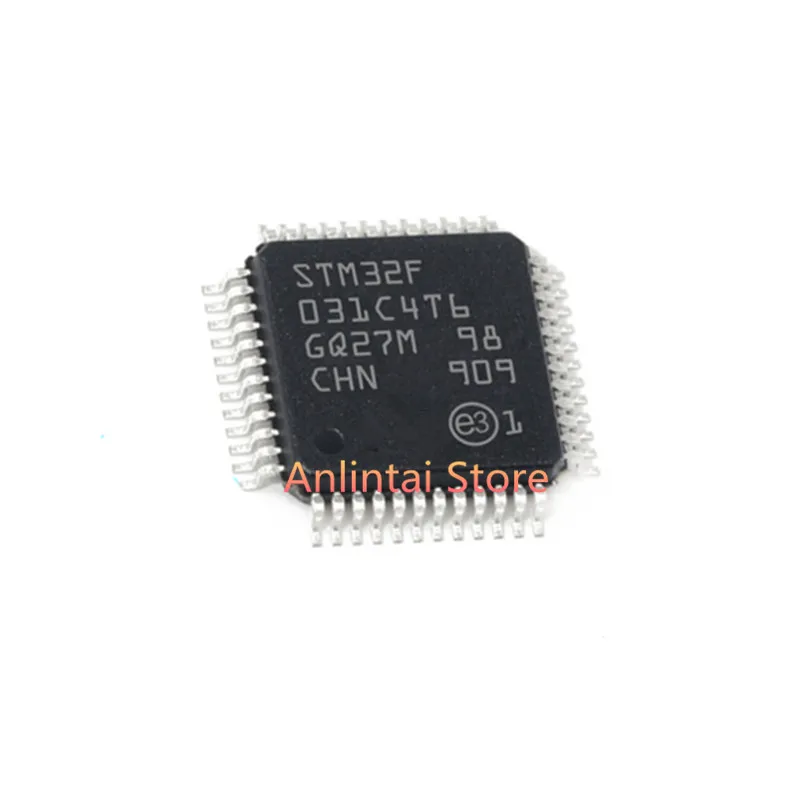 

5PCS STM32F031C4T6 STM32F031 IC MCU 32BIT 16KB FLASH 48LQFP