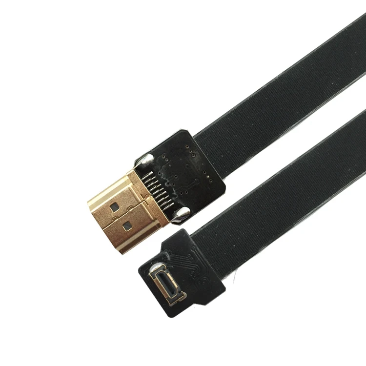 Kabel elastyczny FPC 0.05M-1M do kamery, transmisja zdjęć lotniczych z drona, FPV Micro HDMI do HDMI HD — zdjęcie produktu 5