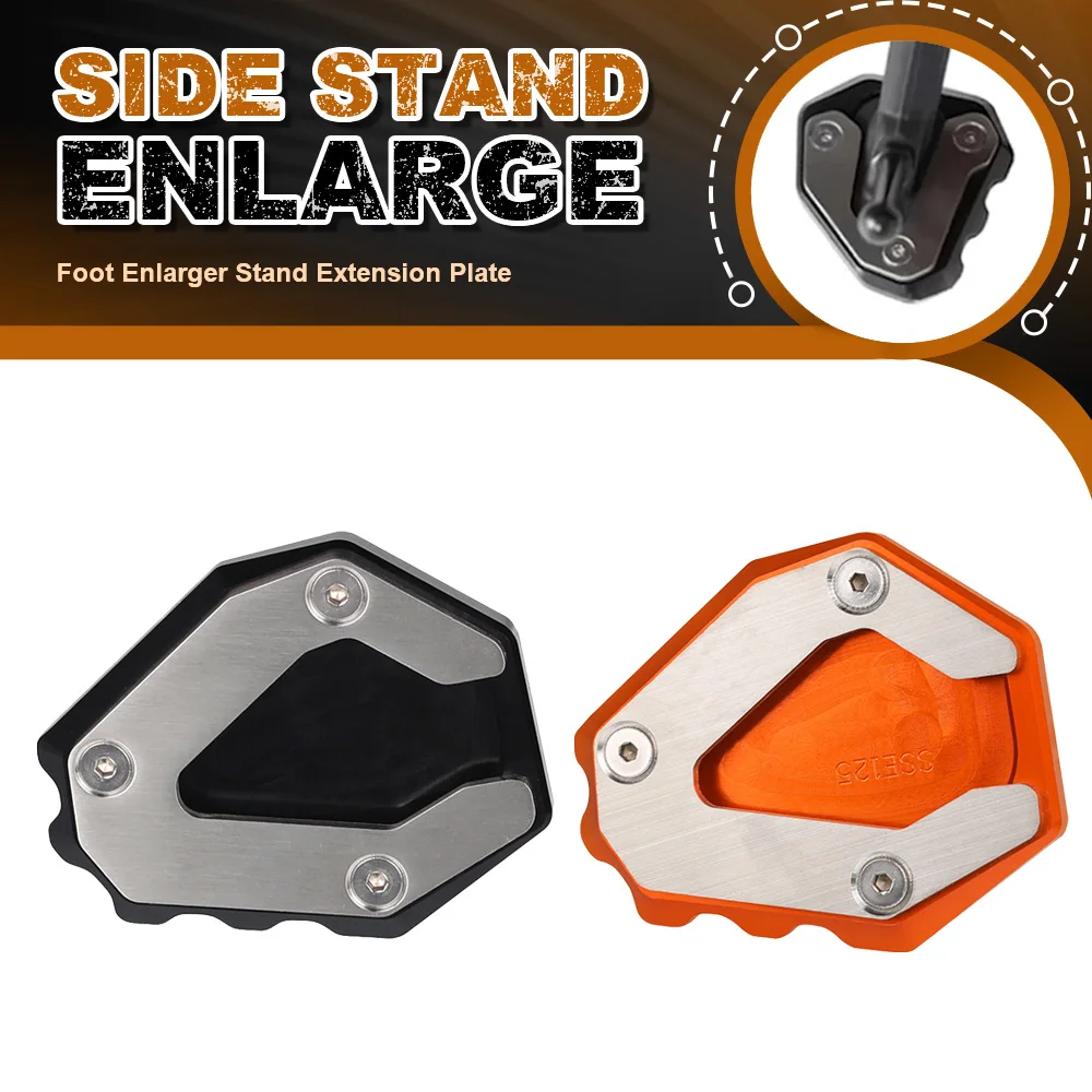 

2019-2023 FOR KTM Superduke 1290GT 1290 Super Duke GT Motorcycle Accessories CNC Side Stand Enlarger Kickstand Enlarge Plate Pad