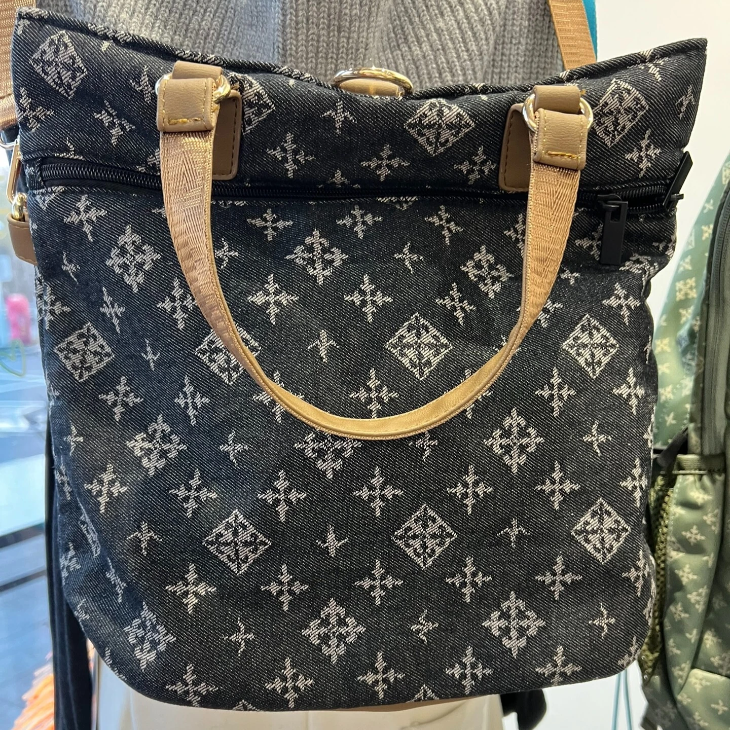 

Большая холщовая сумка-тоут для женщин, многофункциональная сумка на одно плечо, модный дизайн в японском стиле для повседневного использования, путешествий, работы, покупок