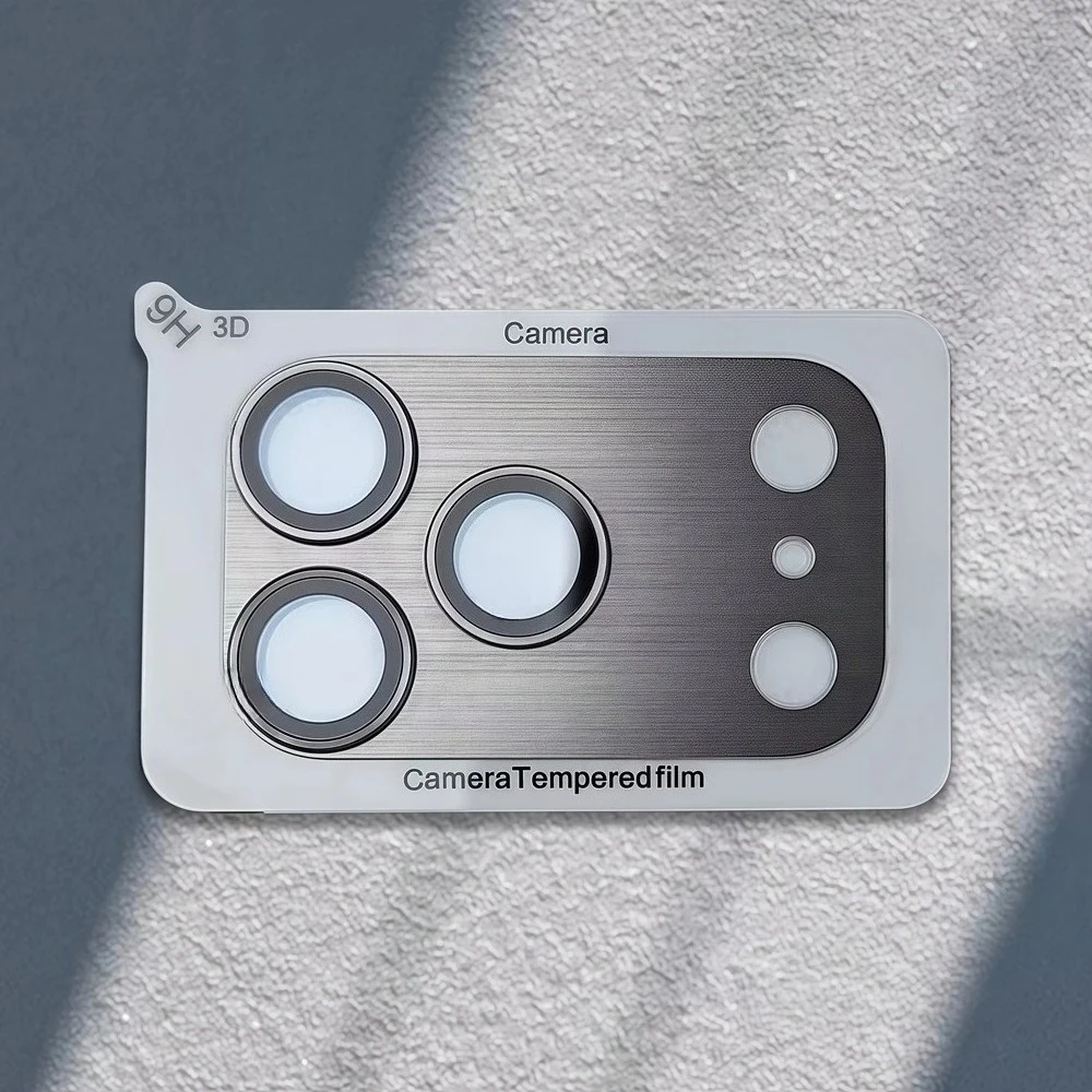 آيفون 17 برو ماكس 17 برو أبل اللون الأصلي الكاميرا الخلفية سبيكة عدسة حلقة غطاء عدسة فيلم غطاء كامل حامي الكاميرا المعدنية