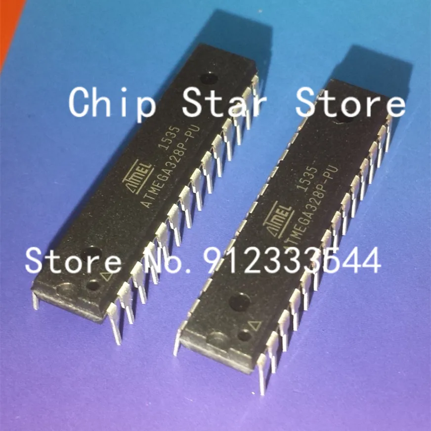 

5-50pcs ATMEGA328P-PU ATMEGA328P DIP28 8Bit MCU AVR ATmega Family ATmega328 Series Microcontrollers 100%New And Original