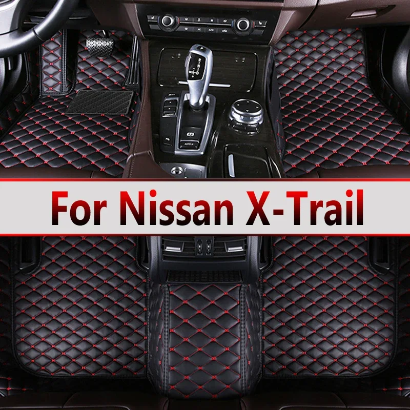 Car Floor Mat For Nissan X-Trail T30 2001~2007 Anti-dirty Carpet Leather Mat Accesorios Para Auto Car Mats Floor Car Accessories