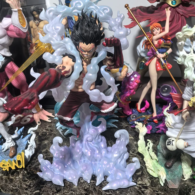 

В наличии: Фигурка Луффи 32 см из аниме One Piece, Луффи Gear 4 Snakeman, ПВХ статуэтка, коллекционная модель, украшение, игрушка, подарок