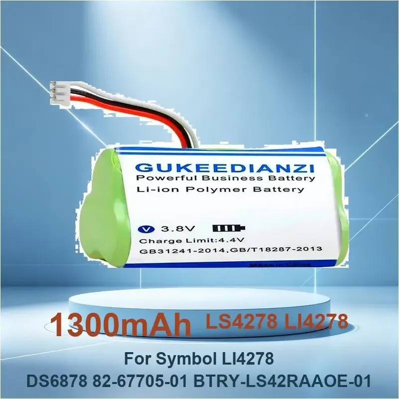 LS4278 LI4278 Barcode Scanner Battery For Motorola Moto Symbol LI4278 DS6878 Barcode Scanner 82-67705-01 BTRY-LS42RAAOE-01