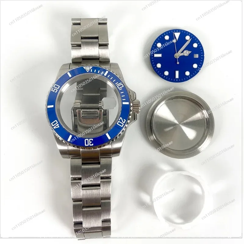 

For Watch Accessories 40mm Stainless Steel with Case Set for 8215/2813 Movement Ceramic Case