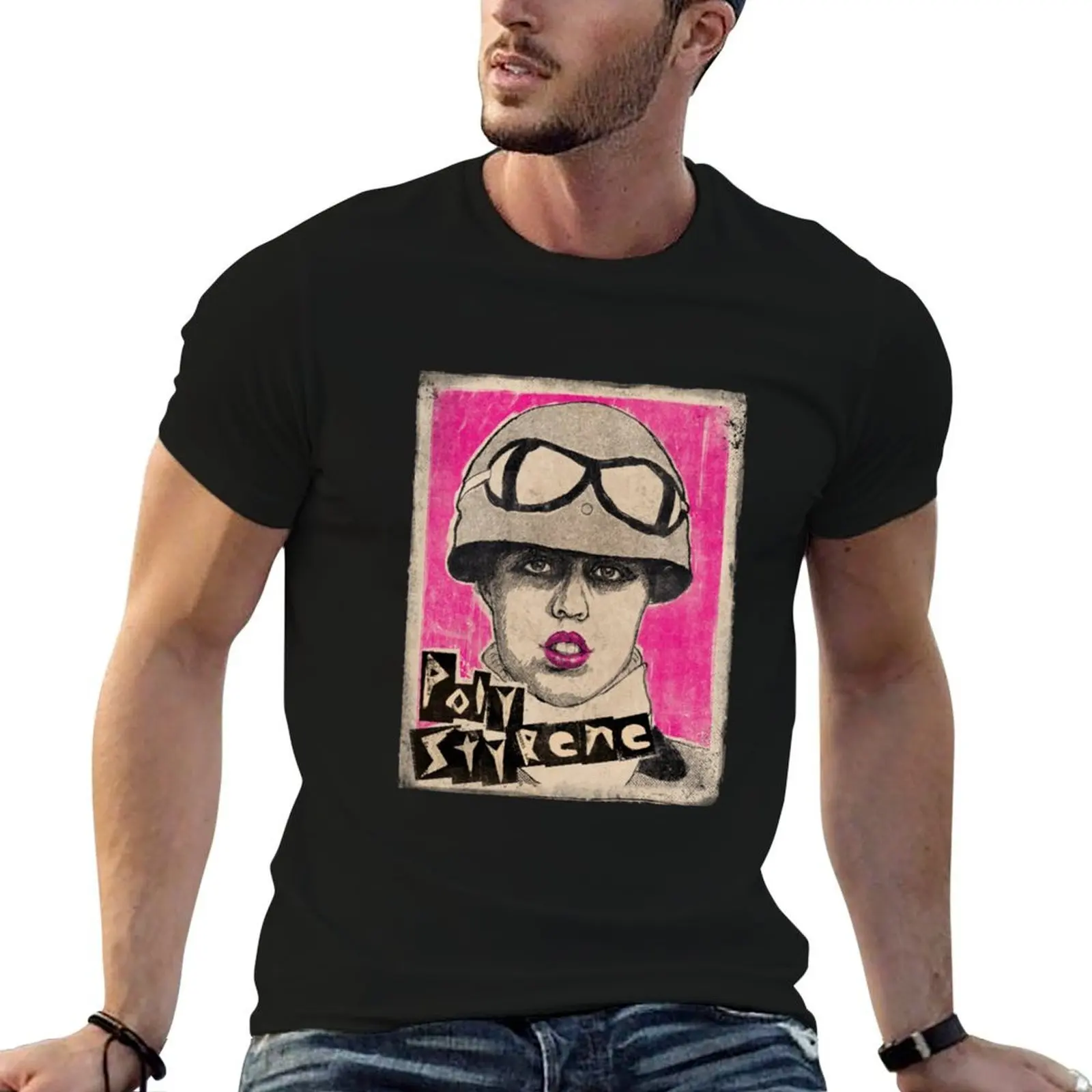 Poly Styrene T-Shirt blanks quick drying t shirts for men graphic