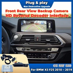 Parking Reverse Camera Kit Special For BMW X3 F25 2010 ~ 2019 Original Screen Plug & Play HD Front Rear View BackUp Camera
