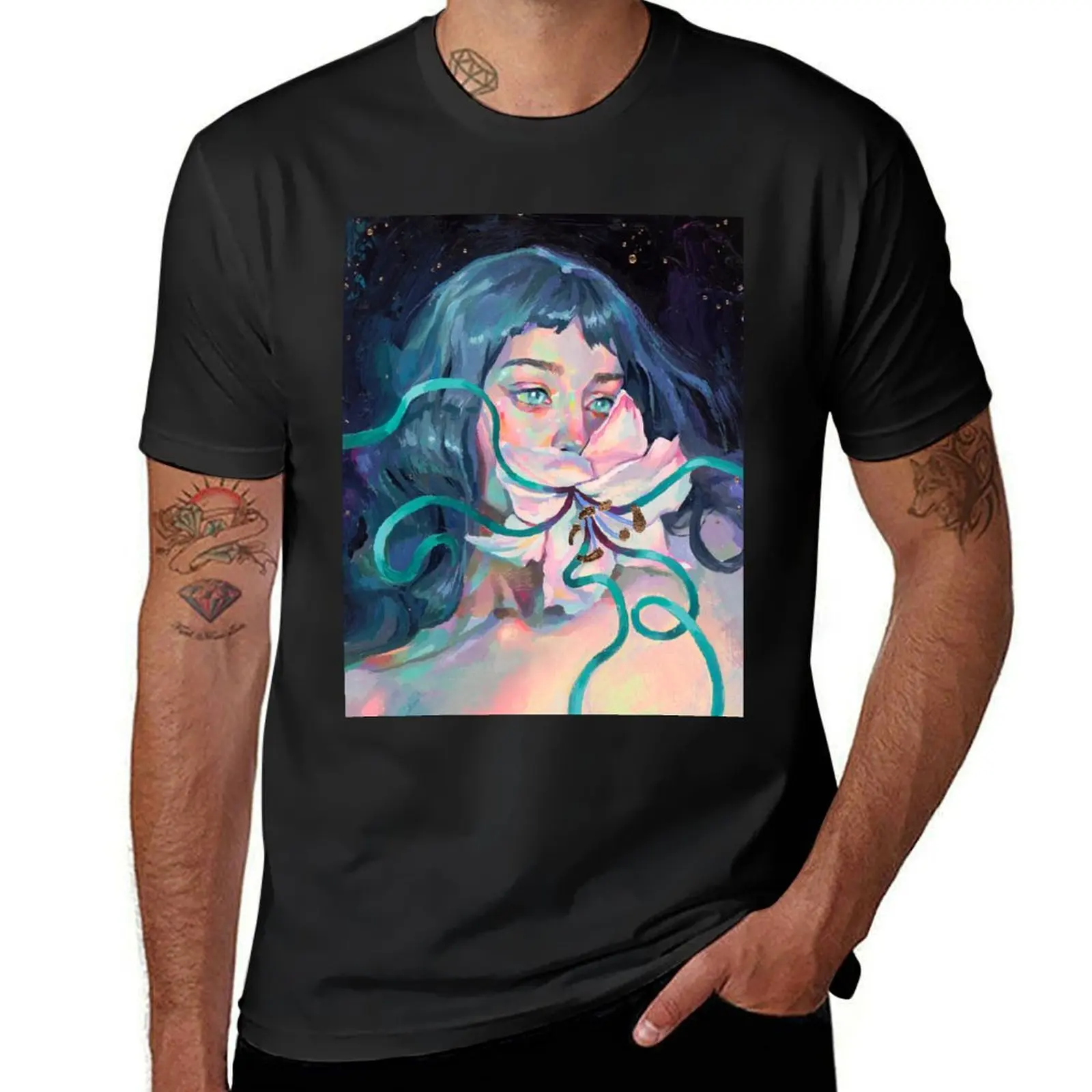 

Lilly T-Shirt summer tops Aesthetic clothing plus sizes oversized t shirts for men