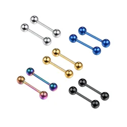 5pair/set Tiny Stud Earrings for Multiple Piercings 5 Pairs Different Sizes Stud Earrings Set QC24