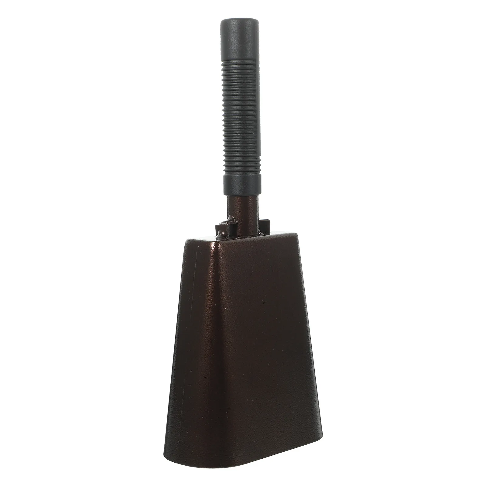 

Cowbell with Handle Metal Construction Rich Tone Clear Sound Lightweight Portable for Music Teaching Football Games Cheerleading