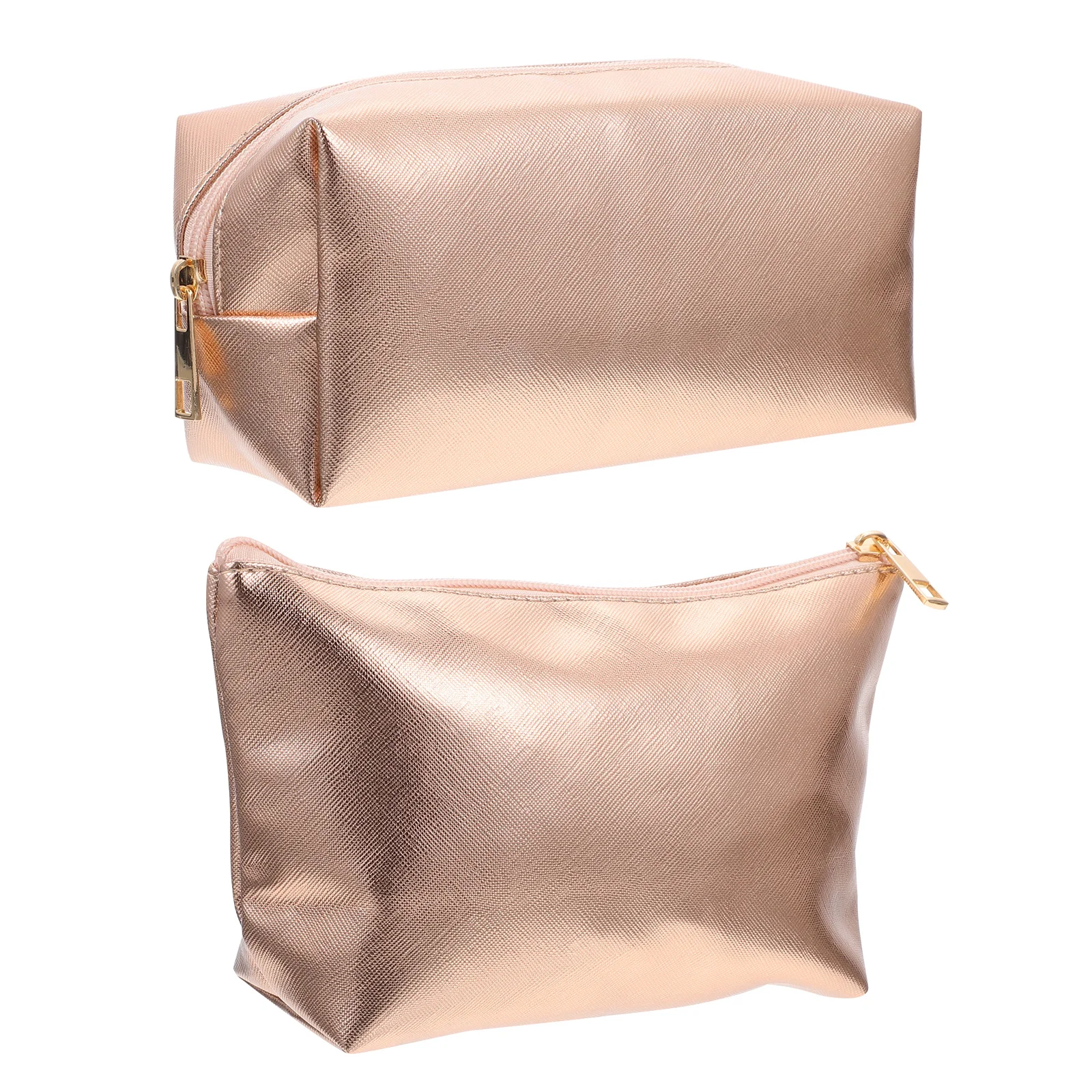 

2pcs Large Capacity Waterproof Bag For Women, Travel Makeup Pouch, Portable Toiletry Organizer, Trip Wash Bag, Makeup