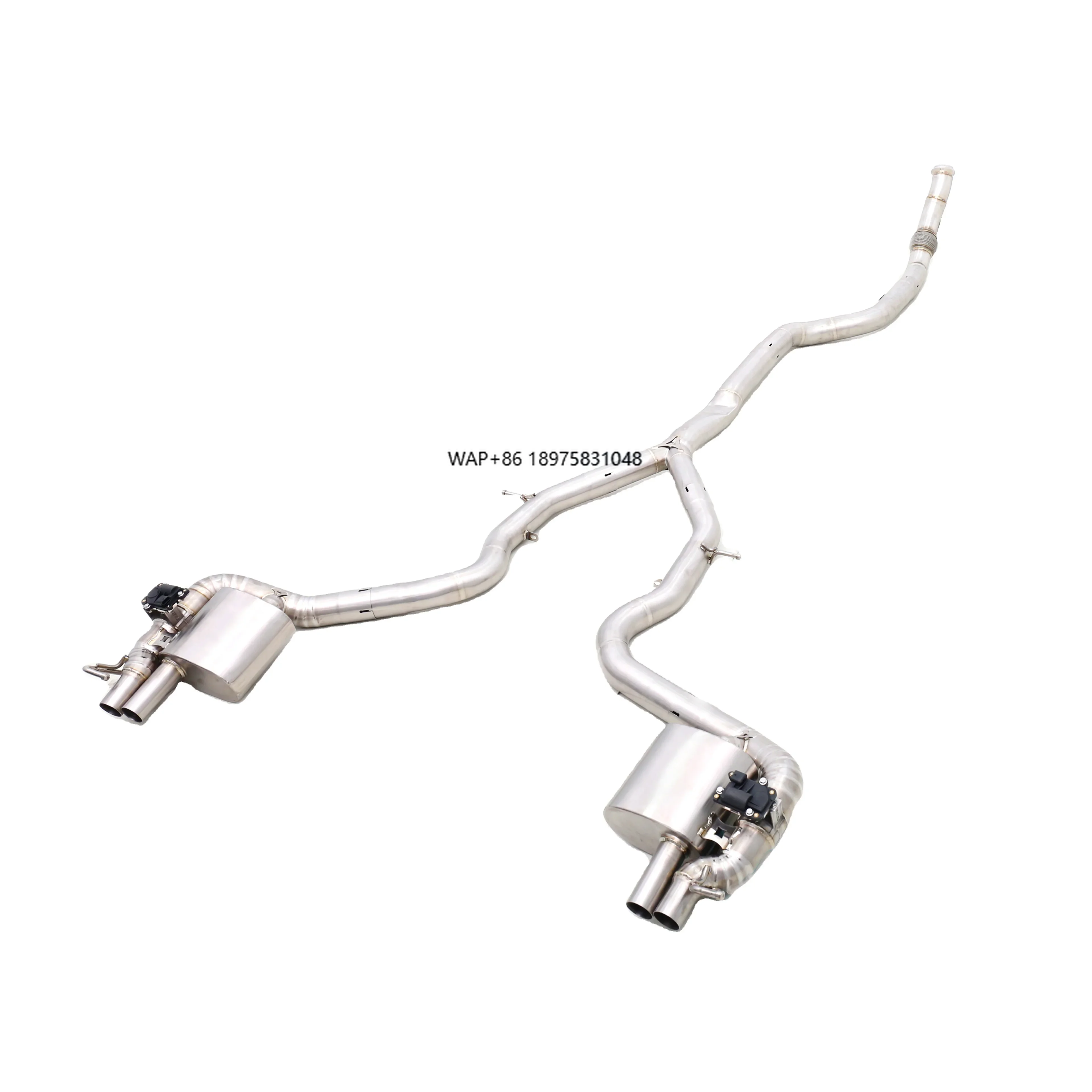 CLE53 OEM Button Control Titanium Valve Catback Exhaust System