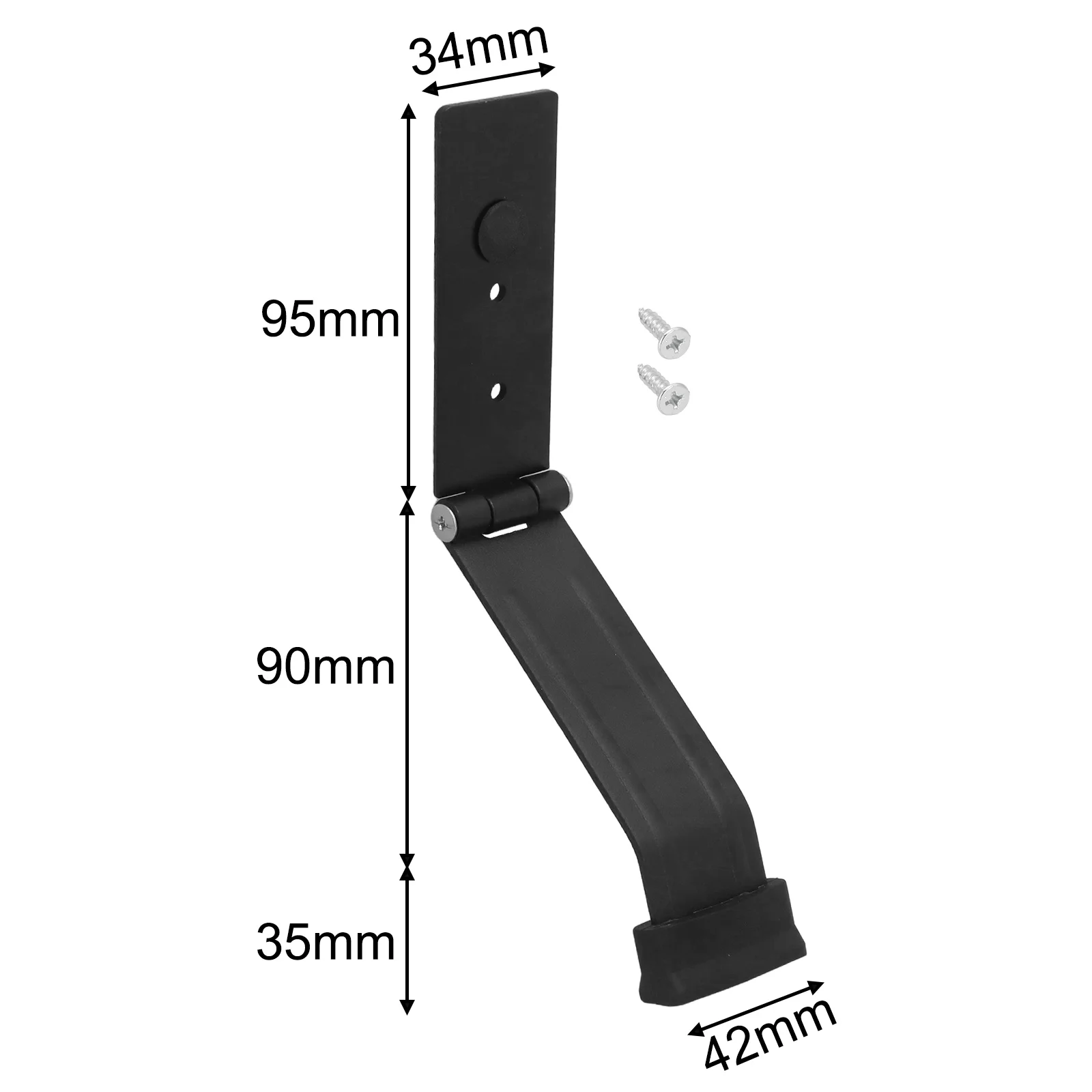 

Door Holder Door Stopper Easy Installation Hands-Free Operation Iron And Silicone Noise Minimization Office Use