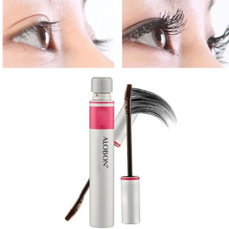 Mascara Individual Curl Eyelash Extension Colossal Mascara Volume Express Makeup 1pc Black Ink Alobon 3d Fiber Lashes