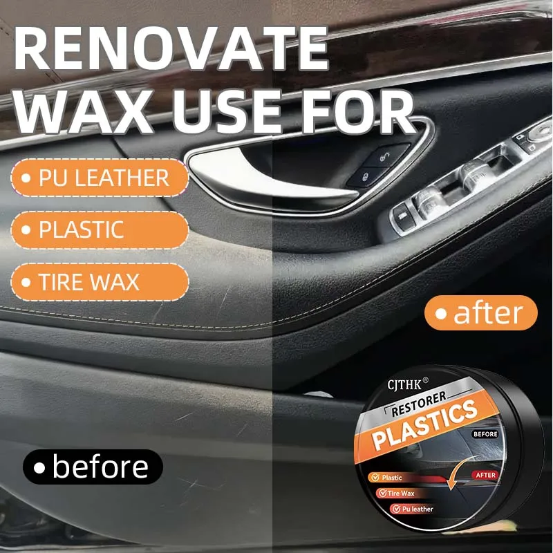 

Восстановитель пластика для автомобиля, восстанавливающий черный цвет и придающий глянец, воск для обновления кожи и панелей салона, полироль и восстанавливающее покрытие для авто.