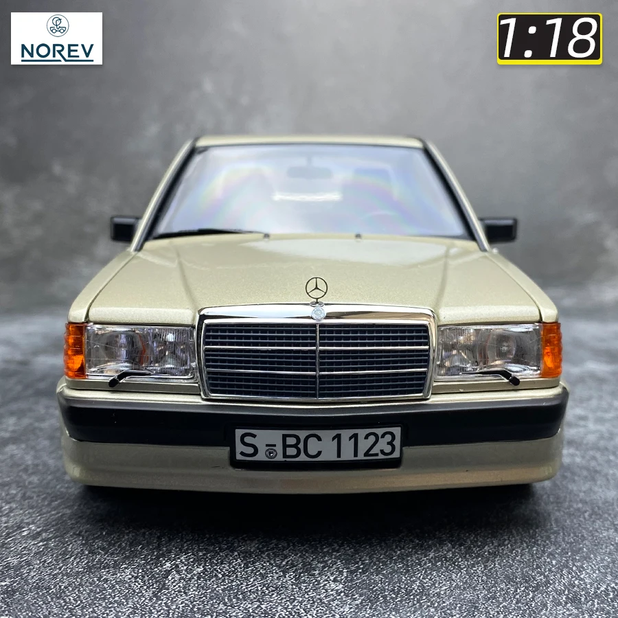 NOREV NewS 1/18 Scale 190E 2.3-16 1984 Static display holiday gift collection Classic car