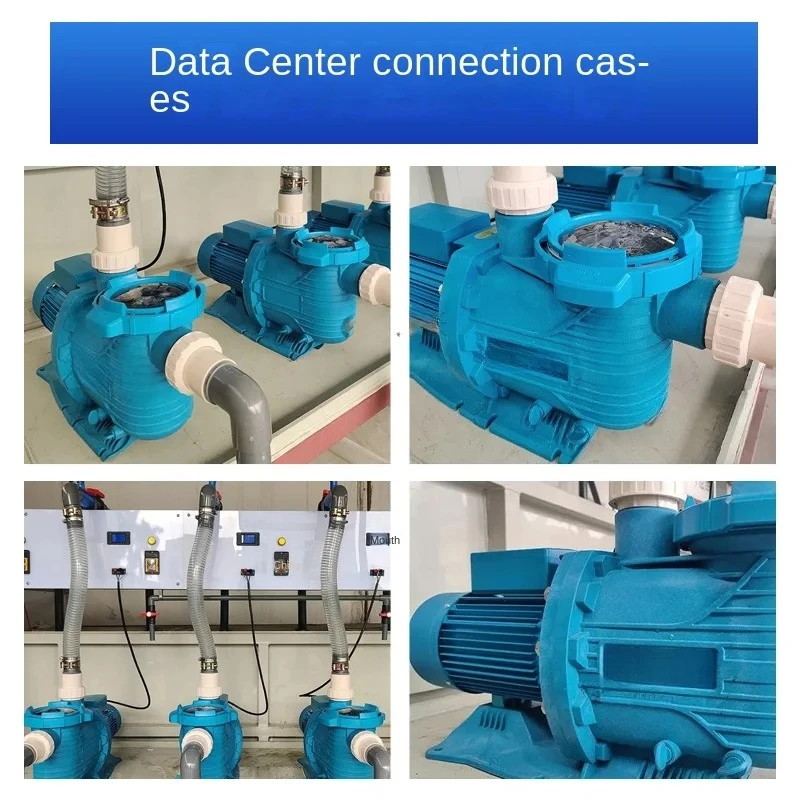 Swimming pool circulating pump fish tank large flow sewage suction pump filtration water treatment project