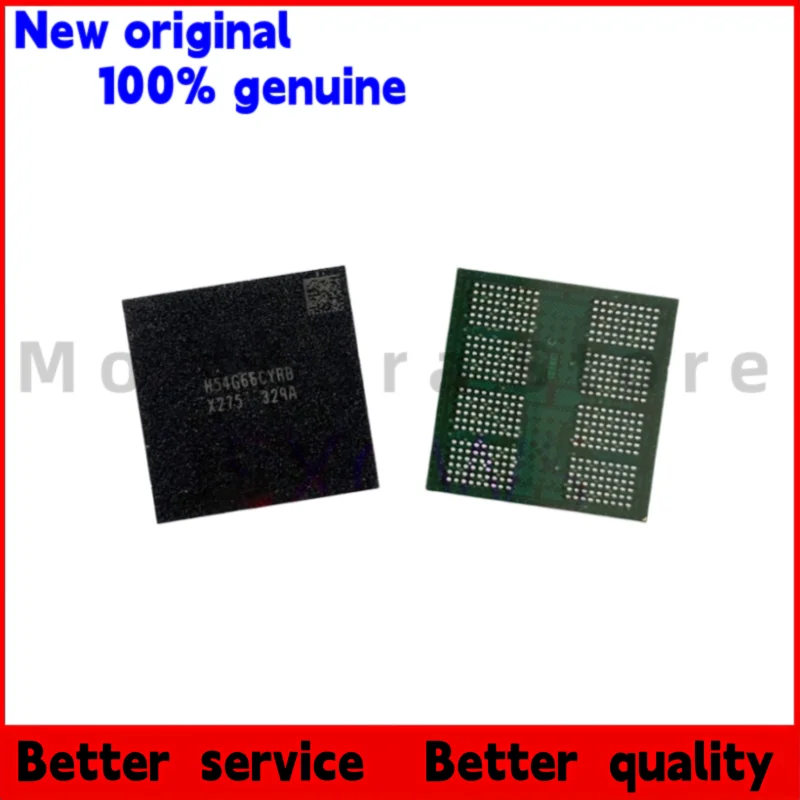 

1PCS/100% brand new H54G66CYRB-X275 LPDDR4X 64G single 8G 432 balls Black plastic casing
