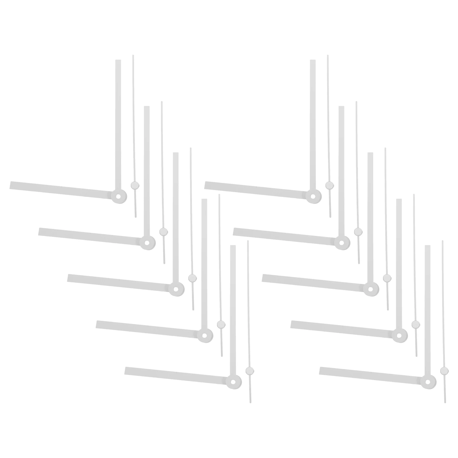 

10 Sets Wall Clocks Hands for Making Pointer Replacement Accessories DIY Mechanism Kits Only