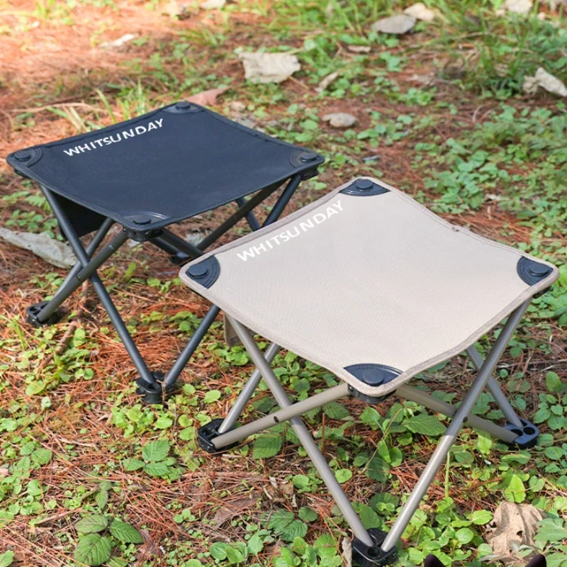 

Outdoor Folding Camping Chair Stool Portable Fishing Ultralight Matzah Camping Simplicity Camping Chair Robustness