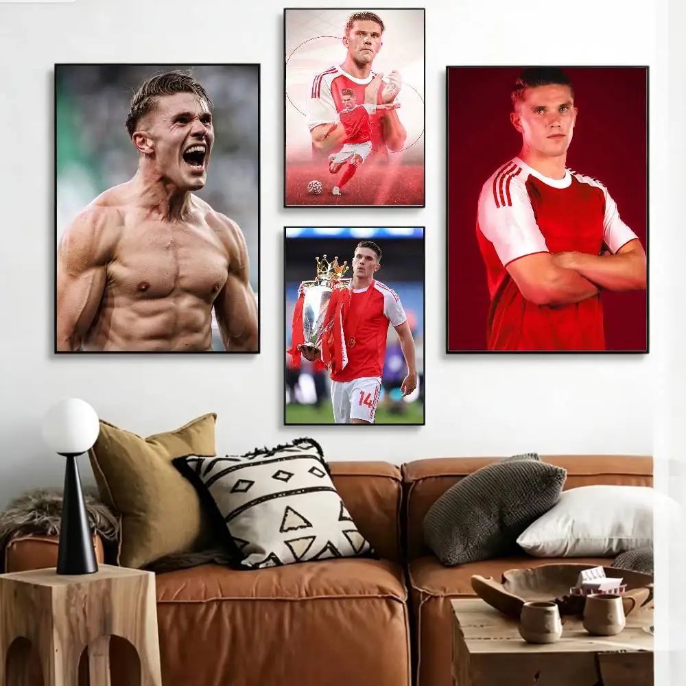 COOL Football-Viktor G-Gyokeres Poster HD Self Adhesive Waterproof Wall Art Ideal for Home Office