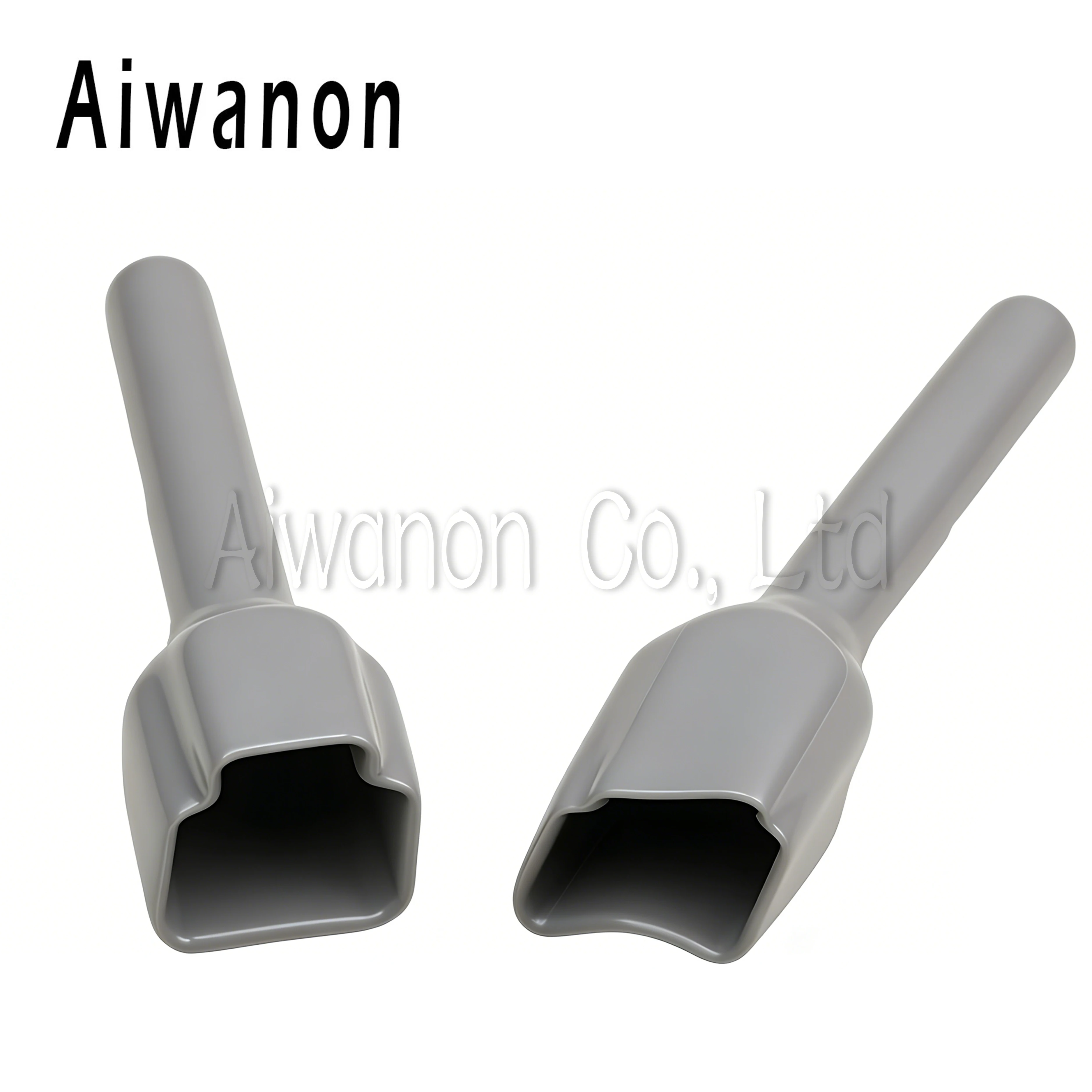 1 Set 2 Pin DTP Series Auto Connector DTP2P-BT Male DTP2S-BT Female Rubber Insulation Boot Cable Strain Relief Clamp