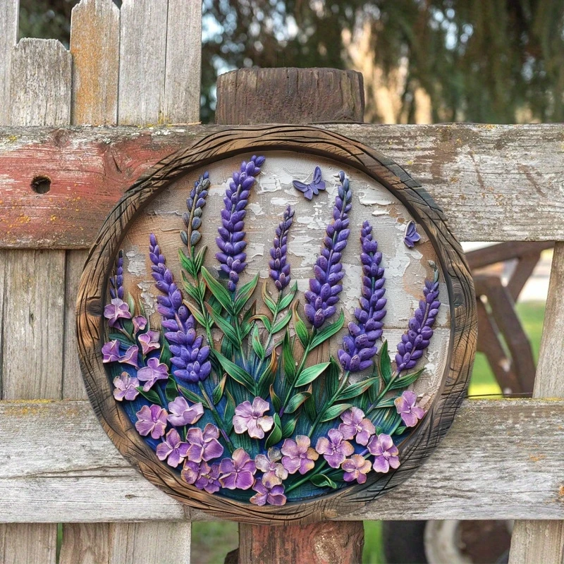 جولة معدن الألومنيوم تسجيل الفن اللوحة إكليل لوحات الزخرفية مدخل ديكور هدية قناع موضوع لشريط نادي ديكور جدران غرفة المنزل #4