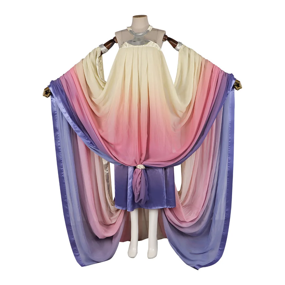 

Костюм для косплея Королевы Далы: Вечернее платье с длинной юбкой для Хэллоуина, сценический костюм для выступлений, традиционный женский наряд