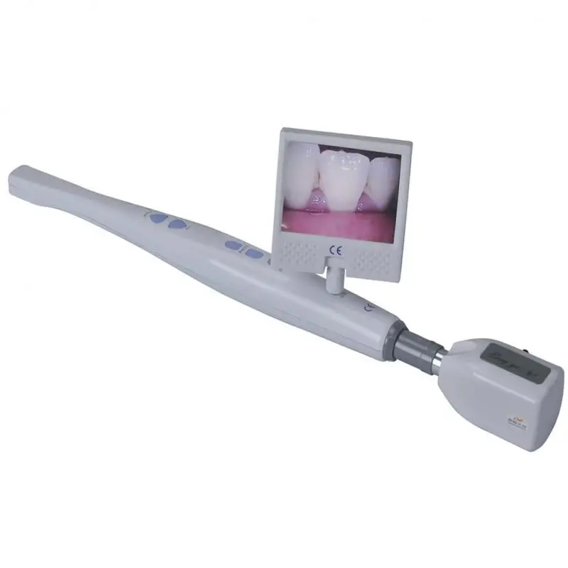 1/4 Cmos High Resolution Intra Oral Camera With 2.5 Inch Mini Screen Easy Go Intraoral Camera With Built-in Sd Card Video Output