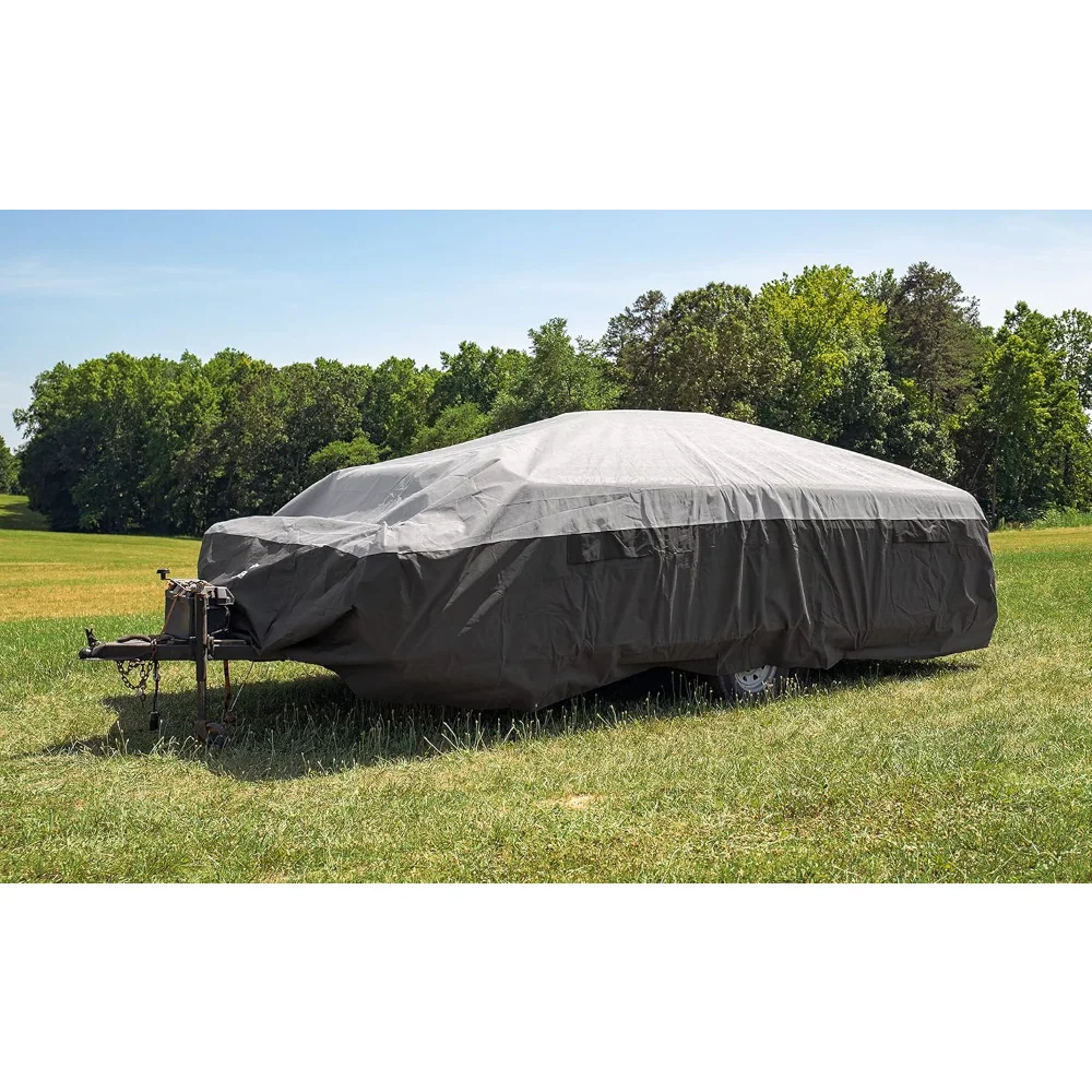 

ULTRAGuard 14-16-Ft Pop-Up Camper/RV Cover - Features Covered Air Vents & Cinching Straps