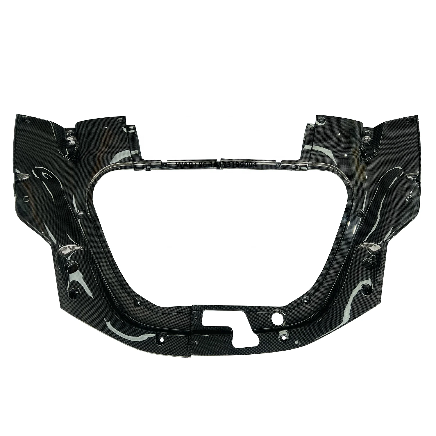 Kits de Decoração de Interior para Compartimento de Bagagem em Fibra de Carbono, Acessórios para Carro SF90
