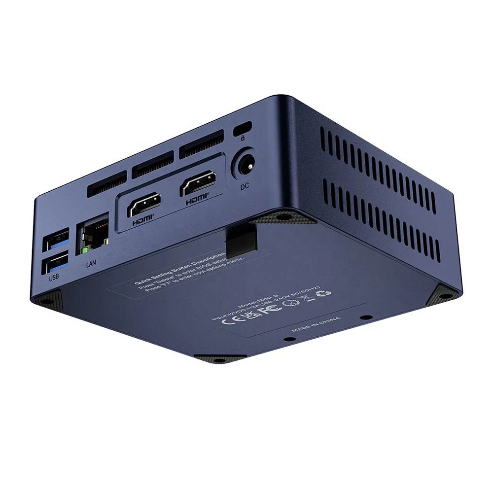 

Beelink Mini PC Processor Alder Lake-N100 4C/4T, up to 3.4GHz UHD Graphics 7500MHZ dual HD 4K display PC computer