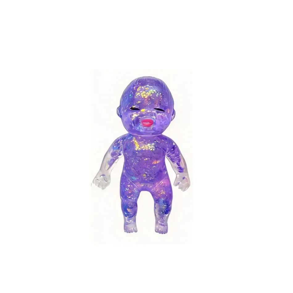 Neu eingetroffen: Natasha Maltose Squishy, glitzerndes, weiches Stressabbau-Spielzeug, niedliches, dehnbares, langsam aufsteigendes Fidget-Spielzeug, Angstlinderung