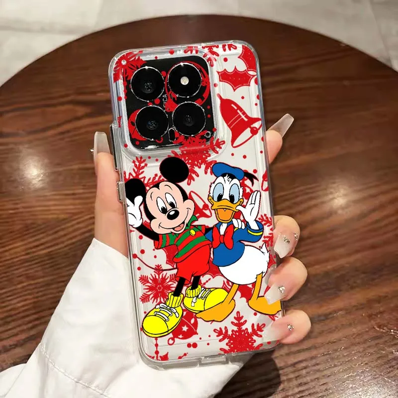 

Disney Cartoon Winnie the Pooh For Xiaomi 14T 13T 13 12T 12 12S 11T 11 11i 10 10T Ultra Pro Lite Translucent Phone Case
