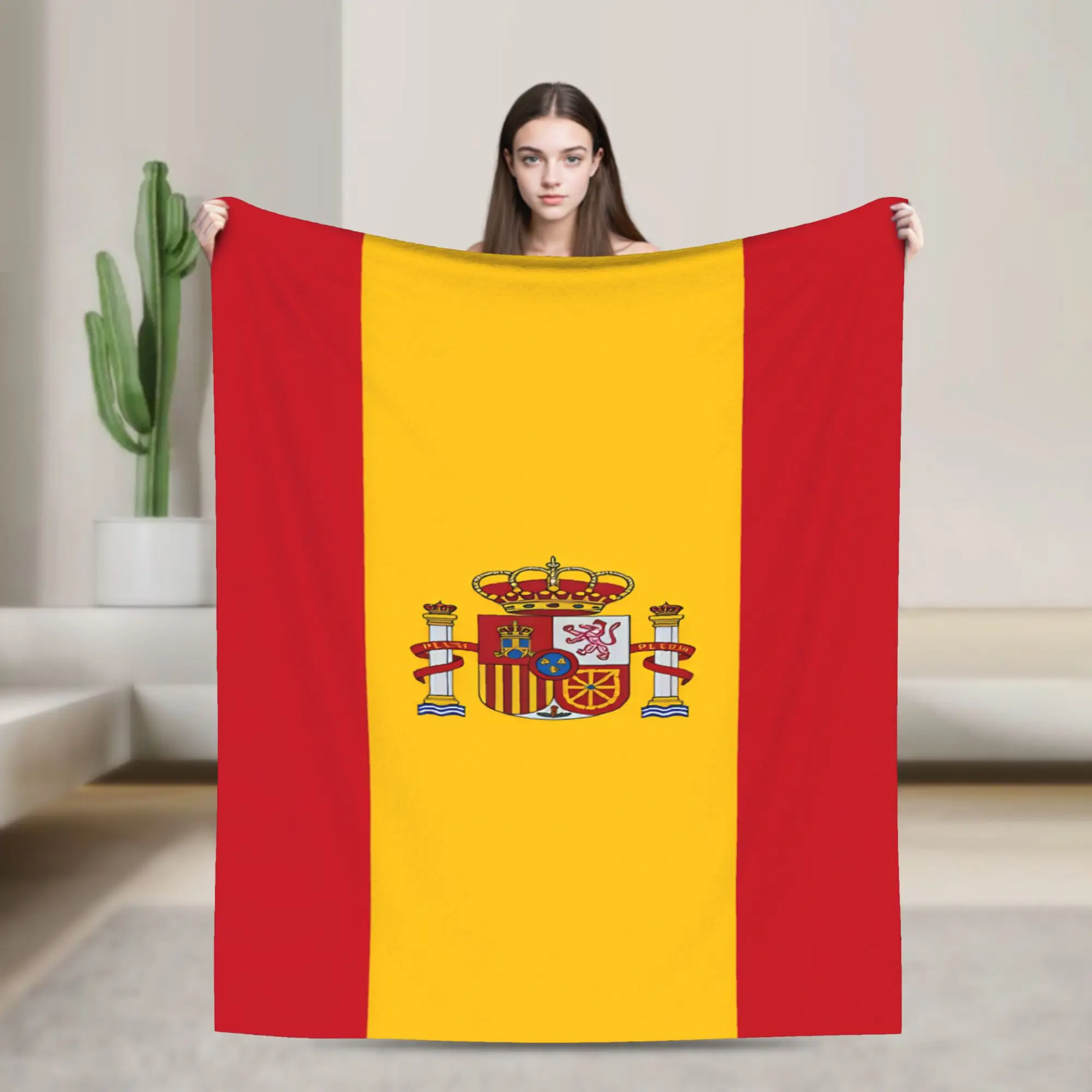 Warm Blanket Travel Office make spain great again  Throw Blanket  Flannel Bedspread For Bedroom Aesthetic Sofa Bed Cover
