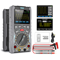 TOOLTOP ET928 12MHz Oscilloscope Multimeter Signal Generator 3 in 1 6000 Counts DMM Rechargeable Automotive Oscilloscope