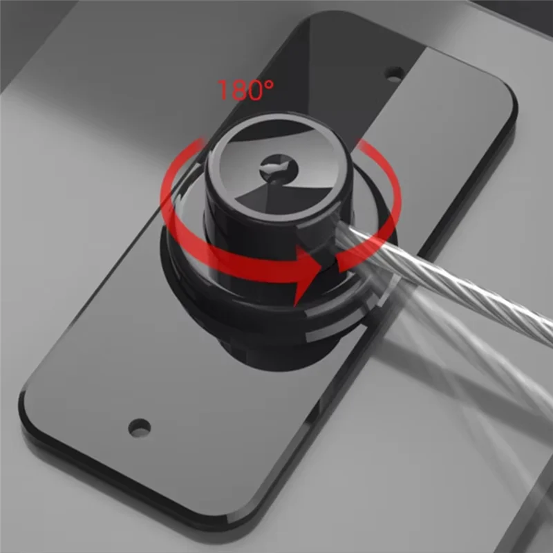 ABNO-Rumah Kunci Kulkas Keselamatan Anak Kunci Batas Anti Jatuh Kabinet Dapat Diputar Perlindungan Keamanan Anak