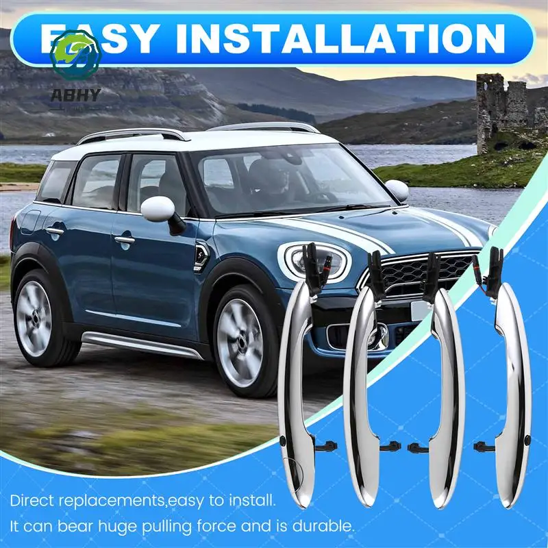 

ABHY-4Pcs/Set Comfort Door Handle For BMW MINI F54 F55 F56 F57 F60 2014-2023 51712457415 51712457414 51712457413 51712457410