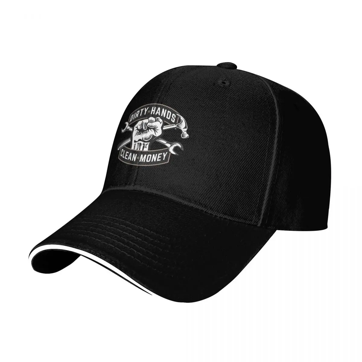 Dirty Hands Clean Money Working Class Blue Collar Baseball Cap Men Women Casual Summer Sport Sun Cap