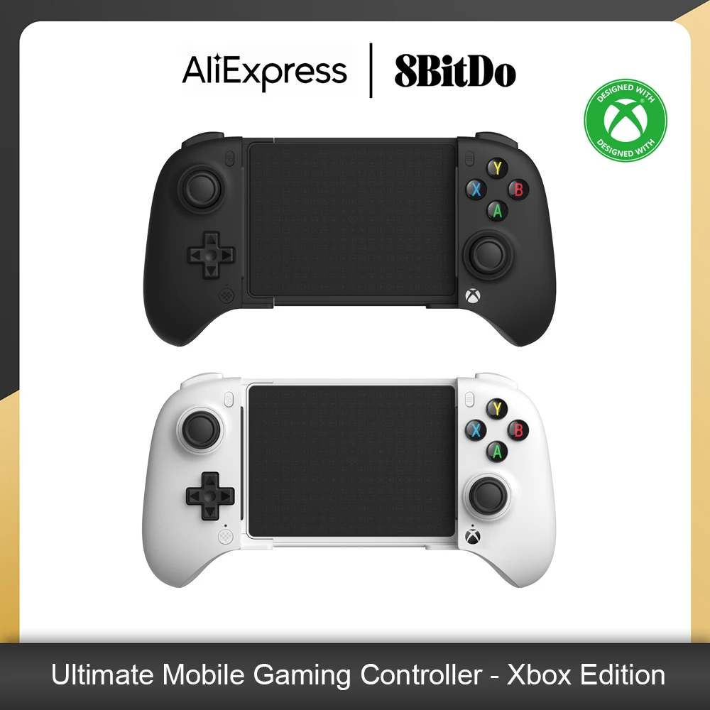 Manette Bluetooth mobile 8BitDo Ultimate édition Xbox pour iPhone, Apple, Android et Xbox Cloud Gaming avec joystick à effet Hall