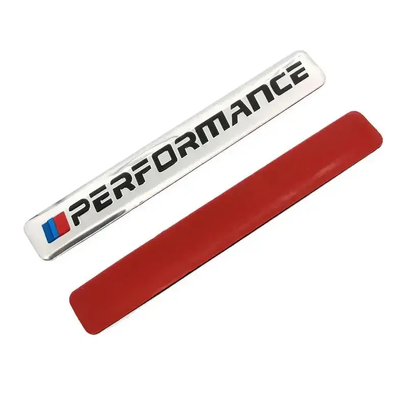 4Pcs Car Decal Logo Badge Auto Parts Sticker Not Easy To Fall Waterproof Power Performance Car Sticker