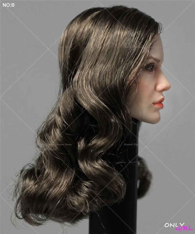 TYLKO KOBIETA 001 A/B/C Skala 1/6 Rzeźba Głowy Sławna Kobieta-Gwiazda Dla 12-calowych Lalek Figurki Akcji Kolekcje Żołnierzy Zabawki Dostępne Od Ręki