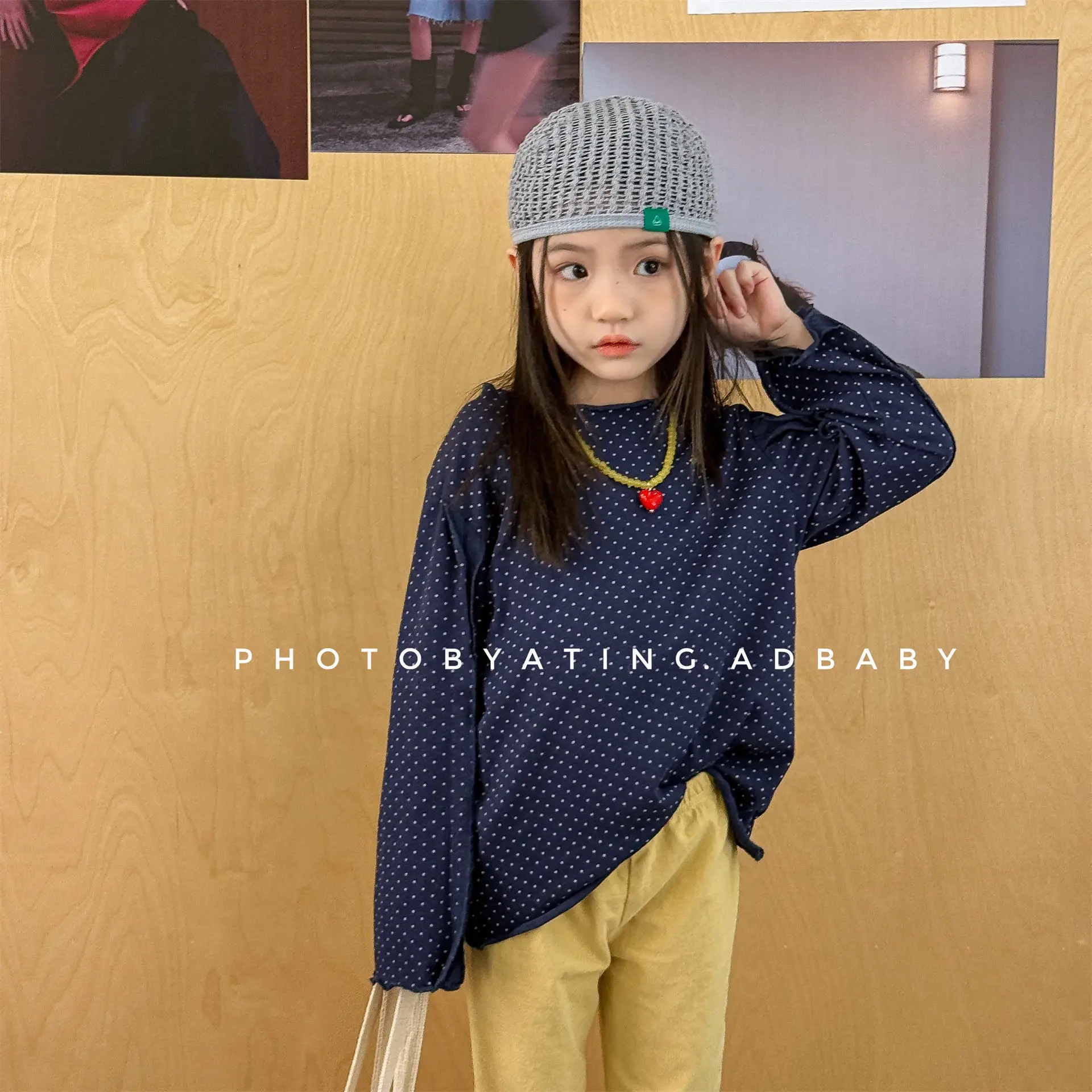 2026 Spring New Children Long Sleeve Cotton T Shirts Fashion Girls Letter Print Shirts Kids Casual Tops Baby Tee Toddler Clothes
