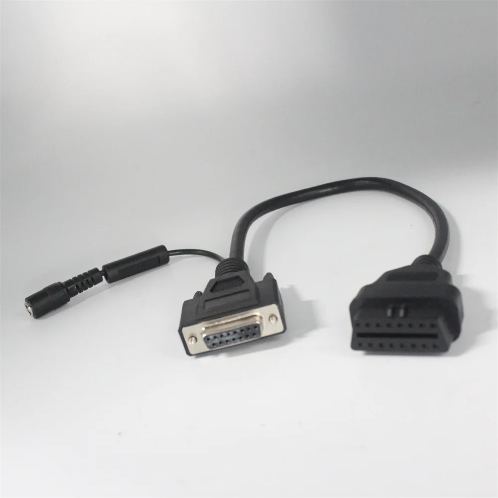 

Acheheng cable for Launch X431 OBD I Adaptor Box Switch Wiring Cable 16pin Male to 15pin Female Bluetooth Conversion Cable