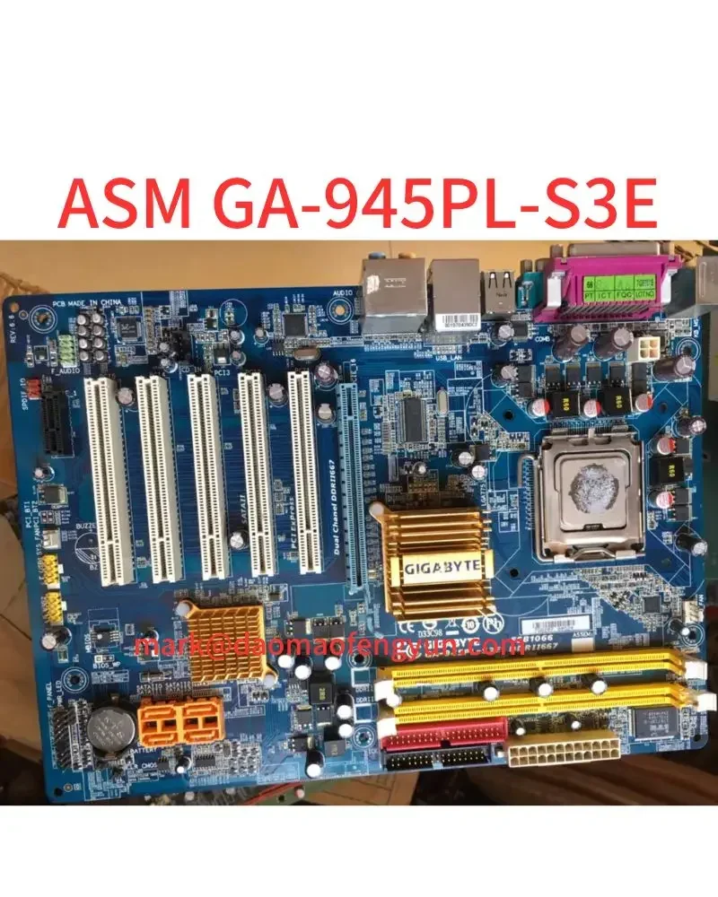 

Used ASM Ga-945pl-s3e Industrial Control Motherboard