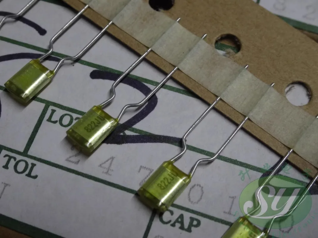 

20PCS NIS 0.0082uf/50v 8.2nf 8200pf 8n2 822 New audio capacitor AMZV(Setting pin)