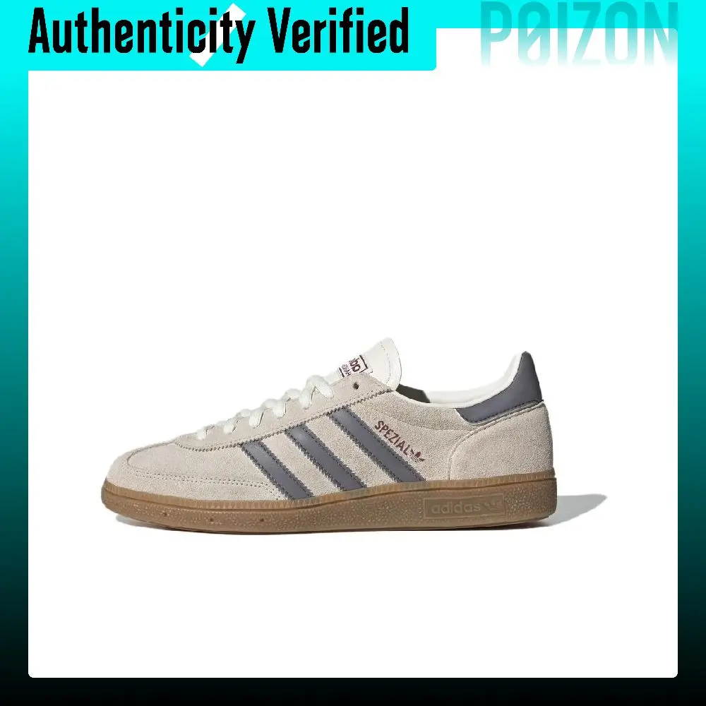 Adidas Originals HANDBALL SPEZIAL Low top Skateboard Shoes Unisex Gray HQ5130