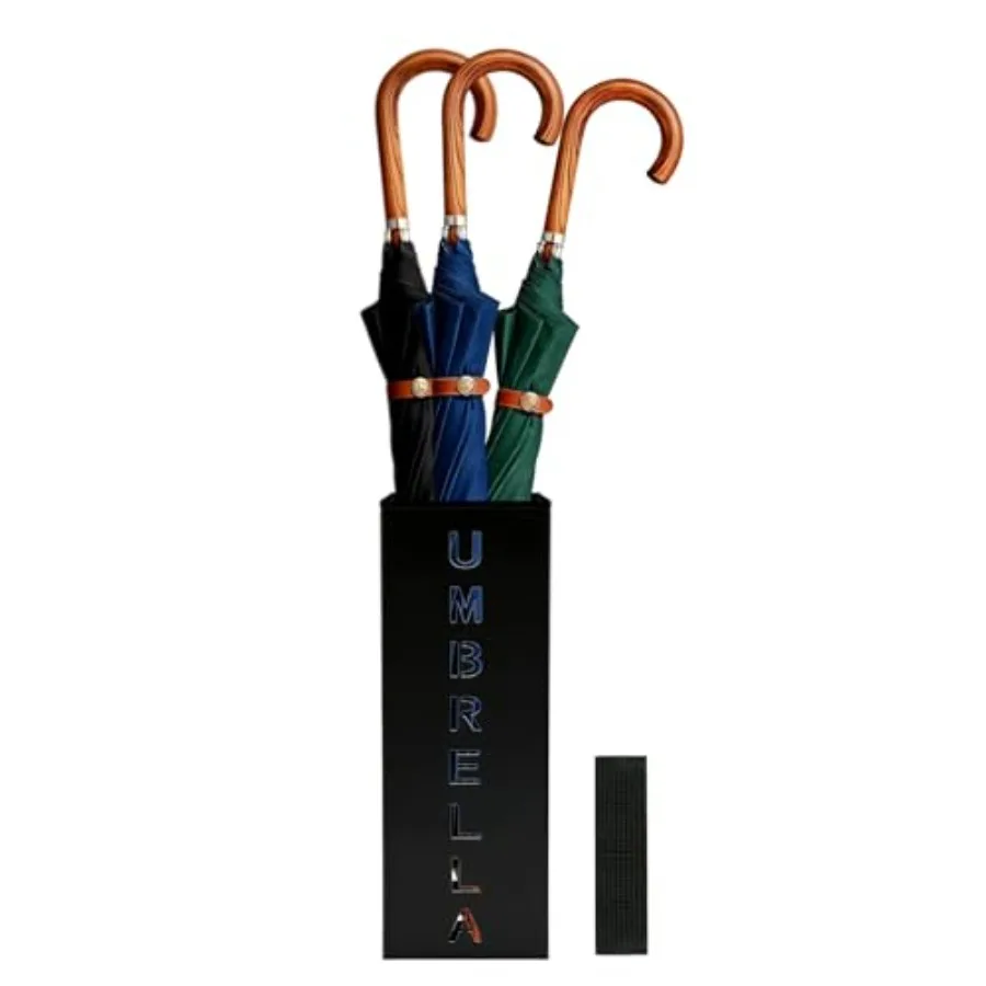 

Квадратная металлическая подставка для зонтов и тростей, напольный держатель для зонтов, органайзер для хранения тростей, контейнер для использования в помещении