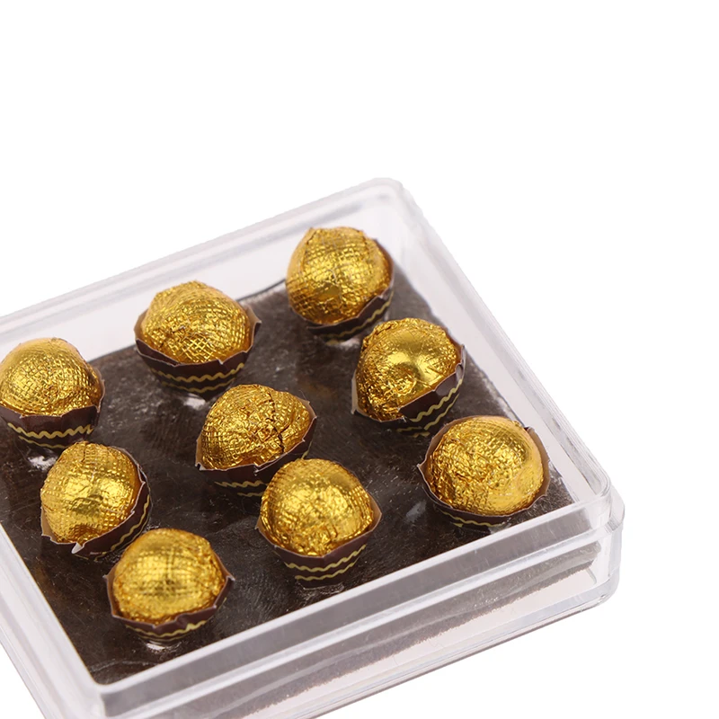 1:12 Dollhouse Miniature Chocolate Gift Box Model Food Toy Kitchen Accessories